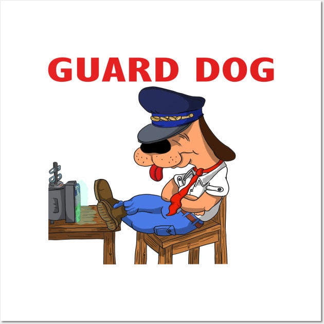 Guard Dog Wall Art by DC ´s Store